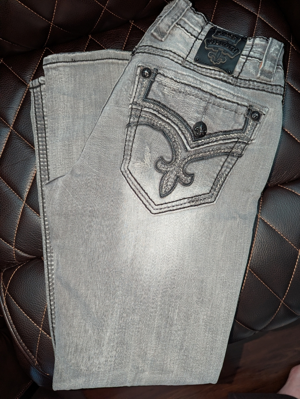 Rock Revival Phoenix Straight Jeans, Men's 33